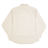 TOMMY HILFIGER Mens Shirt Beige Long Sleeve XL