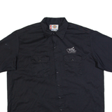 DICKIES Mens Worker Shirt Black 2XL