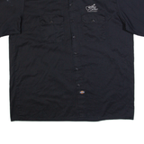 DICKIES Mens Worker Shirt Black 2XL