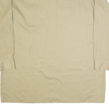 DICKIES Tall Mens Worker Shirt Beige Long Sleeve 2XL