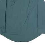 LEE Mens Plain Shirt Blue Long Sleeve L