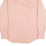 TOMMY HILFIGER Slim Fit Mens Shirt Red Check Long Sleeve M