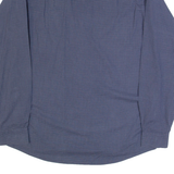JOOP! Mens Shirt Blue Check Long Sleeve L