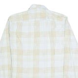 HUGO BOSS Slim Fit Mens Shirt Blue Check Long Sleeve M