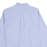BANANA REPUBLIC Dillon Mens Plain Shirt Blue Long Sleeve L