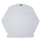 POLO RALPH LAUREN Mens Polo Shirt Blue Long Sleeve XL