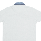 DICKIES Mens Polo Shirt Grey M