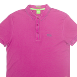 HUGO BOSS Paule Slim Fit Mens Polo Shirt Maroon S