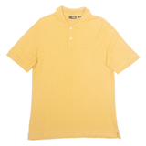 FILA Mens Polo Shirt Orange M