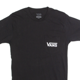 VANS Mens T-Shirt Black S