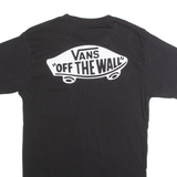 VANS Mens T-Shirt Black S
