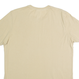 ADIDAS Mens T-Shirt Beige L