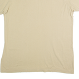 ADIDAS Mens T-Shirt Beige L