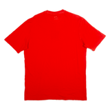 ADIDAS Mens T-Shirt Red M