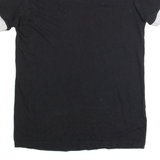 ADIDAS Womens T-Shirt Black UK 8