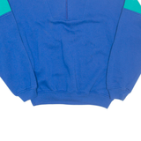 EXPRESSIONS Mens Sweatshirt Blue 1/4 Zip M