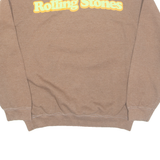 THE ROLLING STONES Mens Sweatshirt Brown M