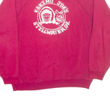 HANES Eskimo Joe's Womens Sweatshirt Red 90s USA XL