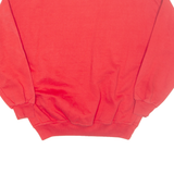 NORTHERN REFLECTIONS Womens Sweatshirt Red 90s M