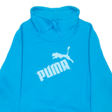 PUMA Mens Sweatshirt Blue High Neck XL