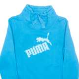 PUMA Mens Sweatshirt Blue High Neck M