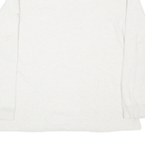 CHAPS Mens Sweatshirt Beige 1/4 Zip L