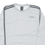 ADIDAS Mens Sweatshirt Grey M
