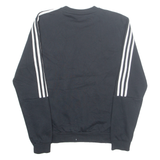 ADIDAS Mens Sweatshirt Black S