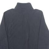 CHAMPION REVERSE WEAVE Mens Sweatshirt Black 1/4 Zip S