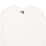 CAT Mens Sweatshirt Cream L