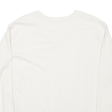 CAT Mens Sweatshirt Cream L