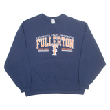 JERZEES California State University Mens Sweatshirt Blue USA XL