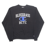 CHAMPION Bluegrass College Mens Sweatshirt Black USA M