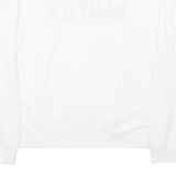 NAUTICA Womens Sweatshirt White L