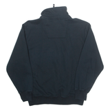 NAUTICA Mens Sweatshirt Blue 1/4 Zip M