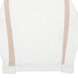 CHAMPION Mens Sweatshirt Grey 1/4 Zip S