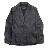 SKINZ Womens Jacket Black Leather M