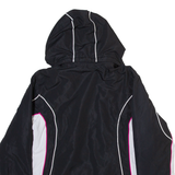 NEVICA Womens Rain Jacket Black Hooded UK 8