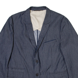 BOSS Mens Blazer Jacket Blue M