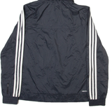 ADIDAS Womens Track Jacket Black Hooded UK 14