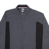 ADIDAS Mens Track Jacket Grey 2XL