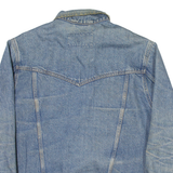 Vintage WRANGLER Mens Denim Jacket Blue 90s S