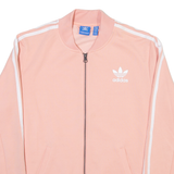 ADIDAS Womens Track Jacket Pink UK 10