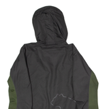 PUMA Womens Rain Jacket Black Hooded UK 12