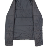 ADIDAS ORIGINALS Womens Puffer Jacket Black Hooded UK 10