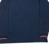 SPEEDWAY Mens Sweatshirt Blue Crew Neck L