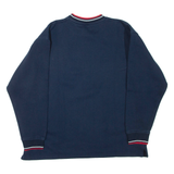 SPEEDWAY Mens Sweatshirt Blue Crew Neck L