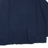 Womens Sweatshirt Blue 1/4 Zip XL