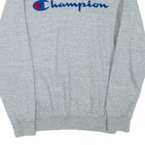 CHAMPION Mens Sweatshirt Grey Crew Neck S