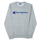 CHAMPION Mens Sweatshirt Grey Crew Neck S